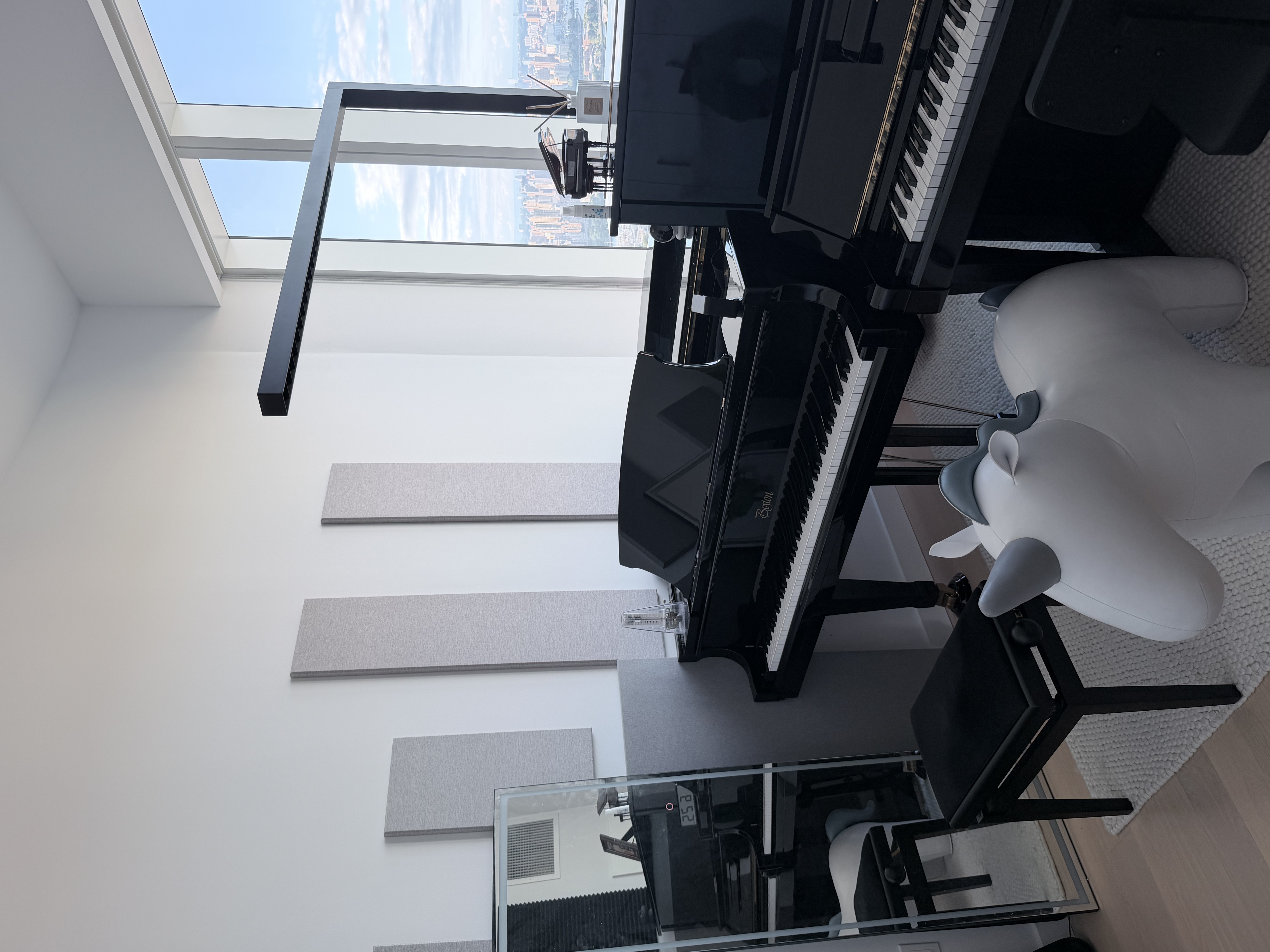 Practice Room with Boston GP156 grand piano